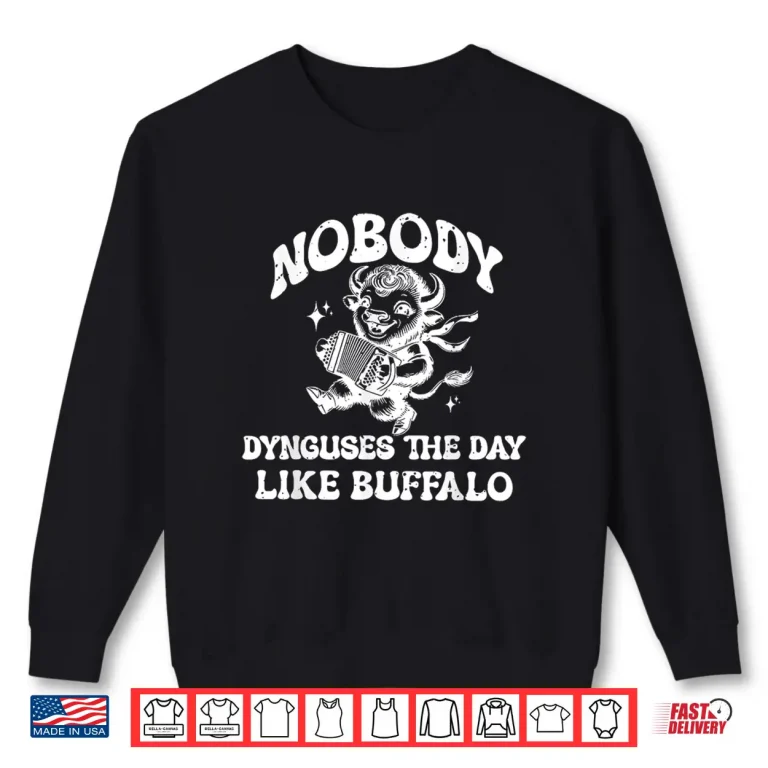 Sweatshirt Professional Minimalist Buffalo Dyngus Day Modern Graphic Apparel Shirt