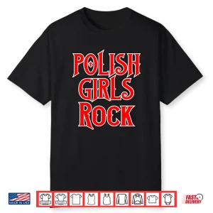 Professional Minimalist Polish Girls Rock Dyngus Day Modern Shirt