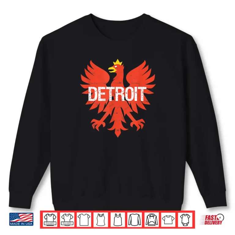 Sweatshirt Detroit Michigan Dyngus Day Polish Pride MI Party Shirt