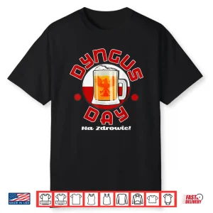 Funny Beer Mug Funny Dyngus Day Polish Drinking Graphic Shirt