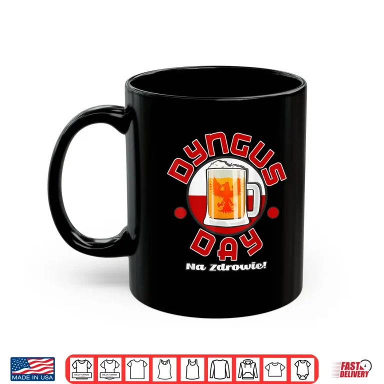 Mug Funny Beer Mug Funny Dyngus Day Polish Drinking Graphic Shirt