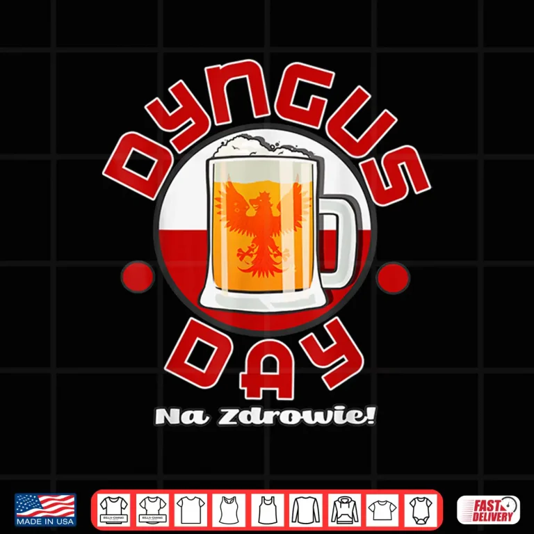 Design Funny Beer Mug Funny Dyngus Day Polish Drinking Graphic Shirt 1