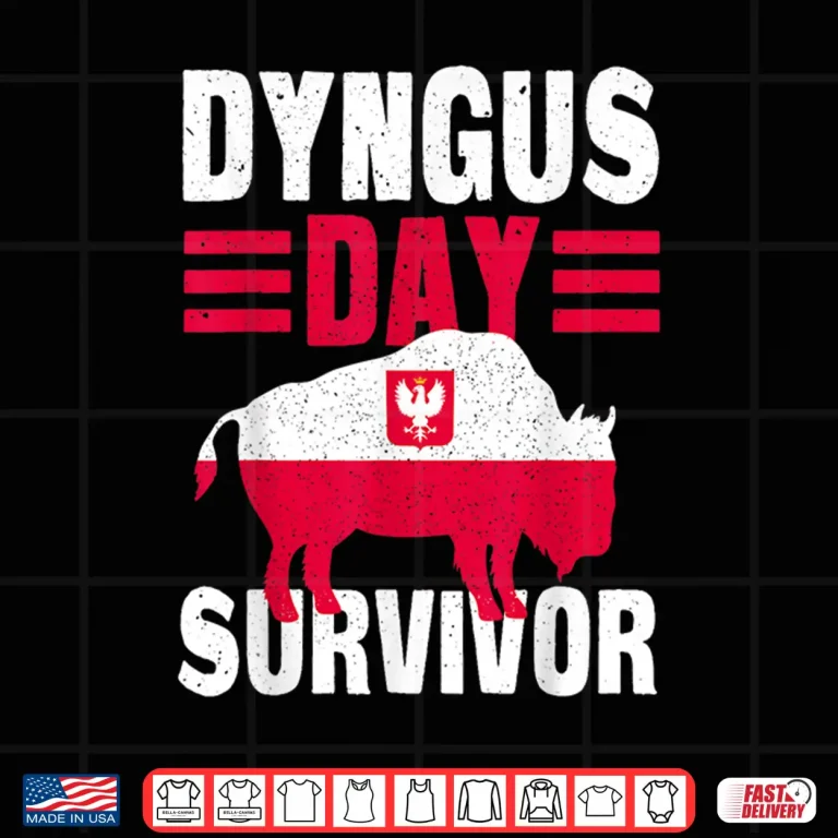 Design Funny Survivor Apparel Polish Pride Buffalo Dyngus Day Shirt 1
