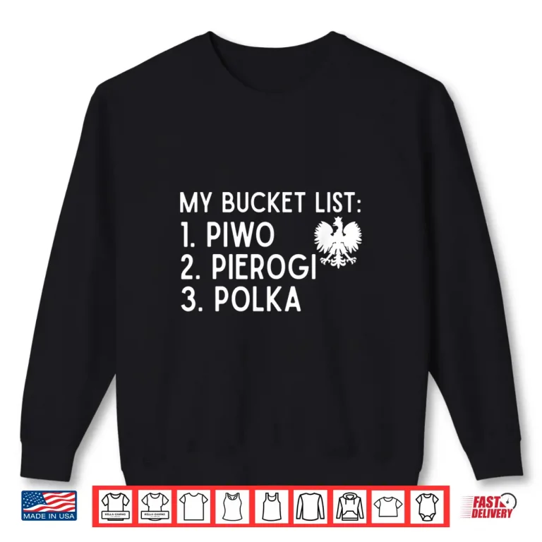 Sweatshirt Pierogi Polka Music Piwo Polish Heritage Dyngus Day Shirt 1