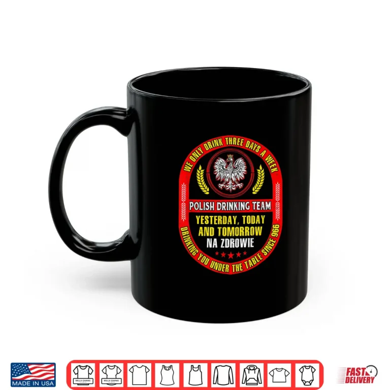 Mug Polish Eagle Falcon Polish Drinking Team Dyngus Day Shirt 1