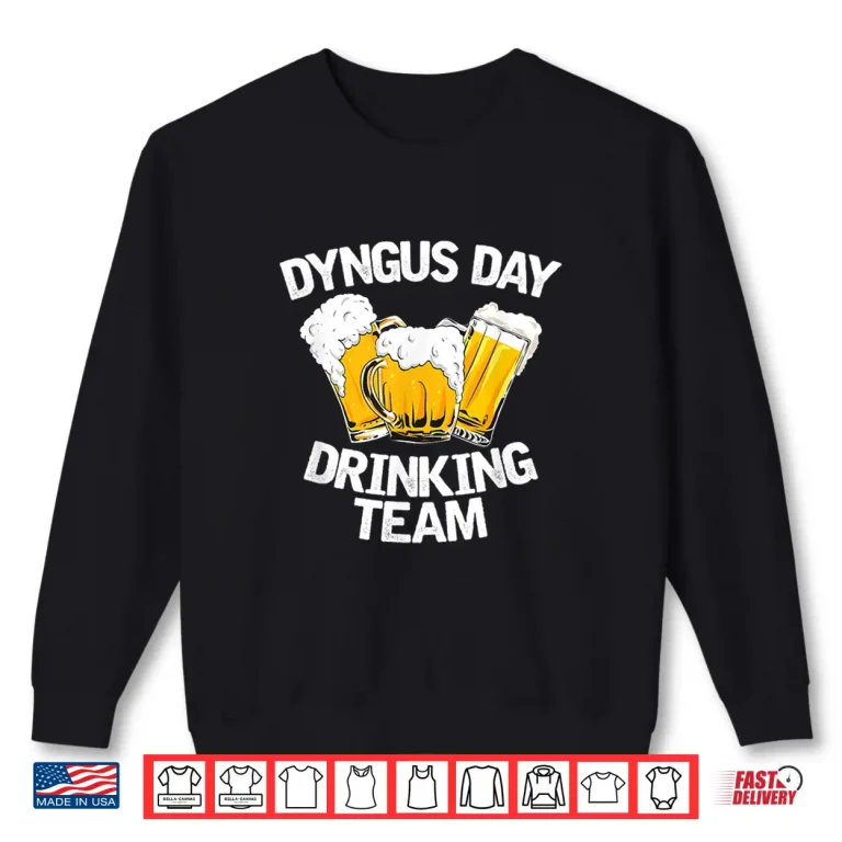 Sweatshirt Professional Identity Dyngus Day Polish Drinking Team Graphic Shirt