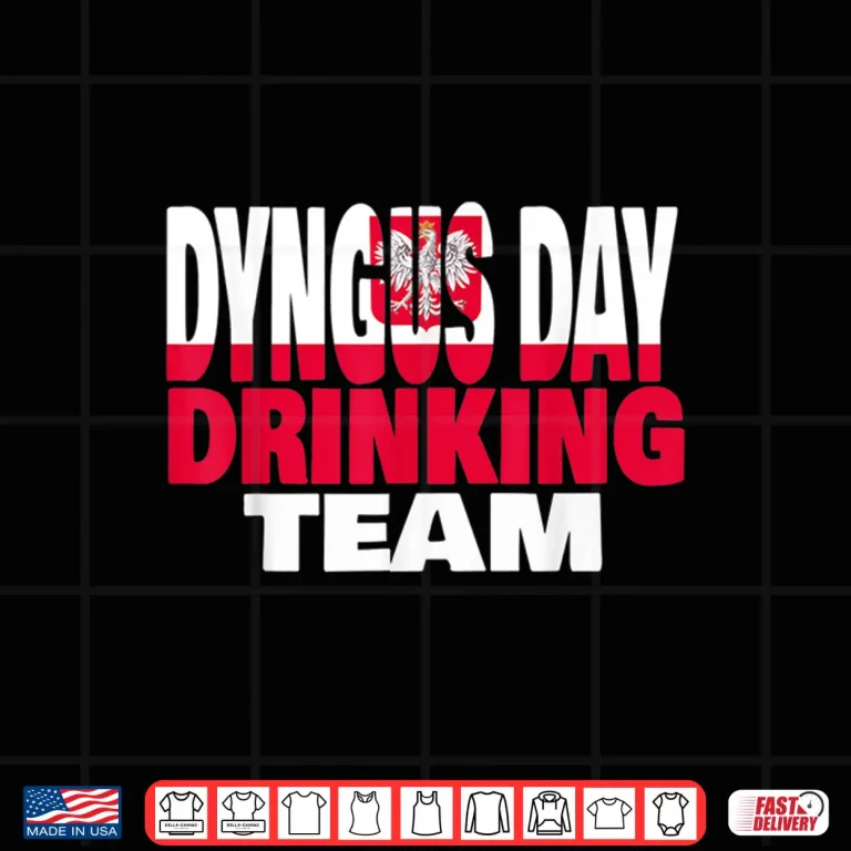 Design Professional Identity Dyngus Day Drinking Team Polska Shirt