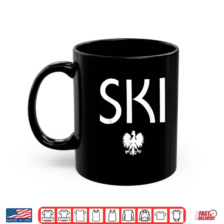 Mug Professional Minimalist SKI Polish Eagle Dyngus Day Graphic Shirt