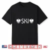 Professional Minimalist Ski Polish Name Eagle Dyngus Day Graphic Shirt