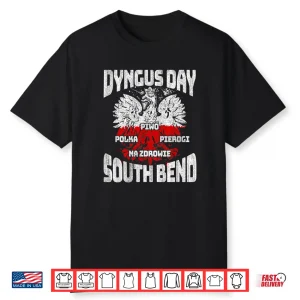 Professional Minimalist South Bend Indiana Dyngus Day Modern Shirt