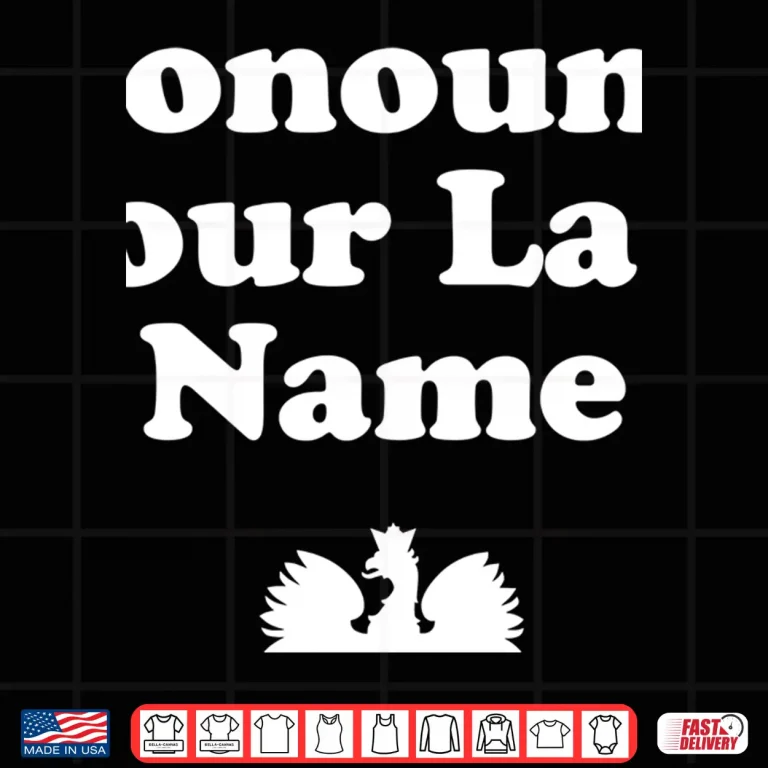 Design Pronounce Your Last Name Polish Dyngus Day Professional Statement Shirt