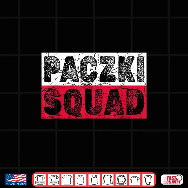 Design Paczki Squad Polish Donut Fun Dyngus Day Professional Shirt