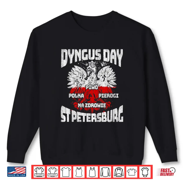 Sweatshirt Professional Minimalist St Petersburg Florida Dyngus Day Shirt