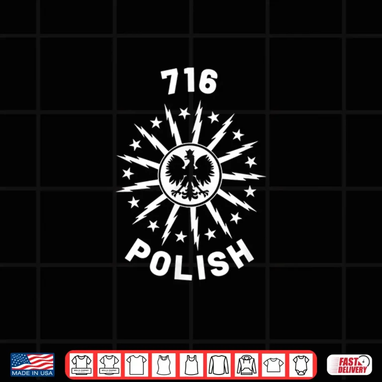 Design Seven One Six Polish Pride Dyngus Day Poland Heritage Buffalo Shirt