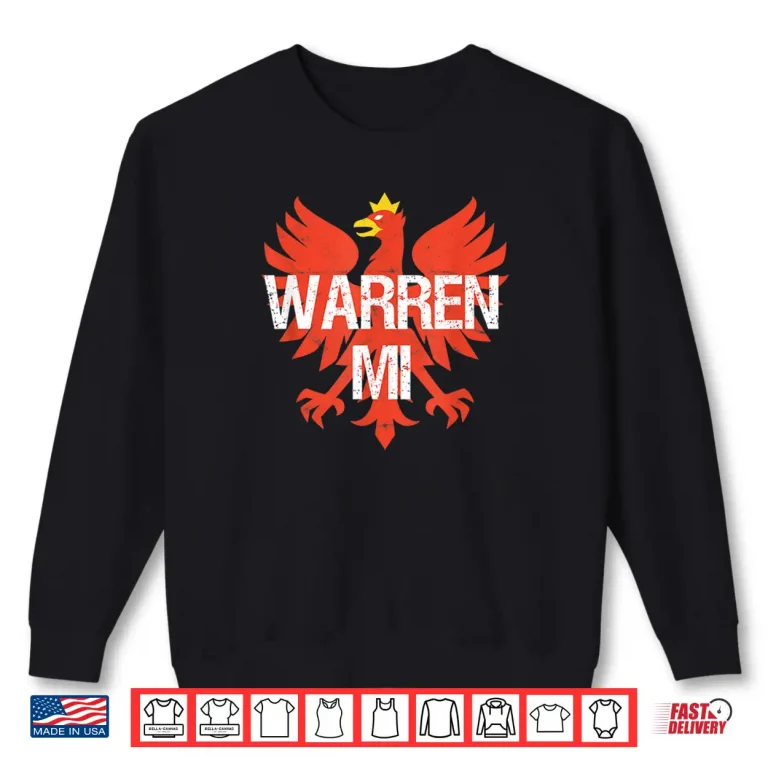 Sweatshirt Warren Michigan Dyngus Day Polish Pride MI Party Professional Shirt