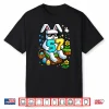 Boys Happy Easter Day Bunny Egg 6 7 Meme Easter Kids Gamer Shirt