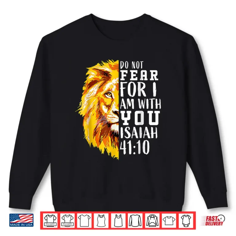 Sweatshirt Boys Easter Gifts Christian Bible Verse Lion Of Judah Shirt