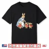 Easter Bunny Cottagecore Vintage Rabbit Women Girls Kids Shirt