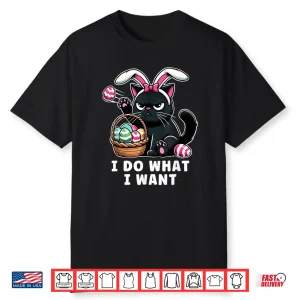 Easter Cat Easter Basket Stuffers Men Women Husband Adults Shirt