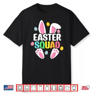 Easter Squad Family Matching Easter Day Bunny Egg Hunt Group Shirt