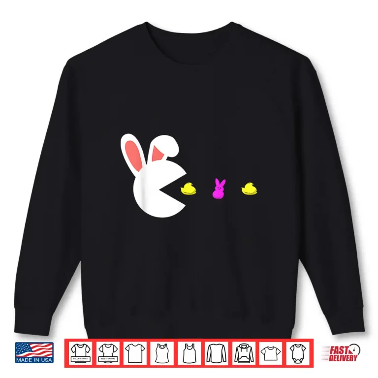 Sweatshirt Easter Funny Shirt Cute Easter Video Gamer Shirt