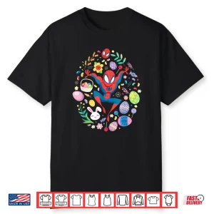 Spider Man Cartoon Easter Egg Shirt
