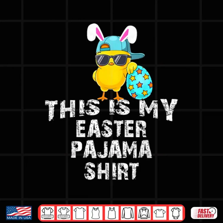 Design This is My Easter Pajama Shirt Adult Kids Funny Tee Shirt