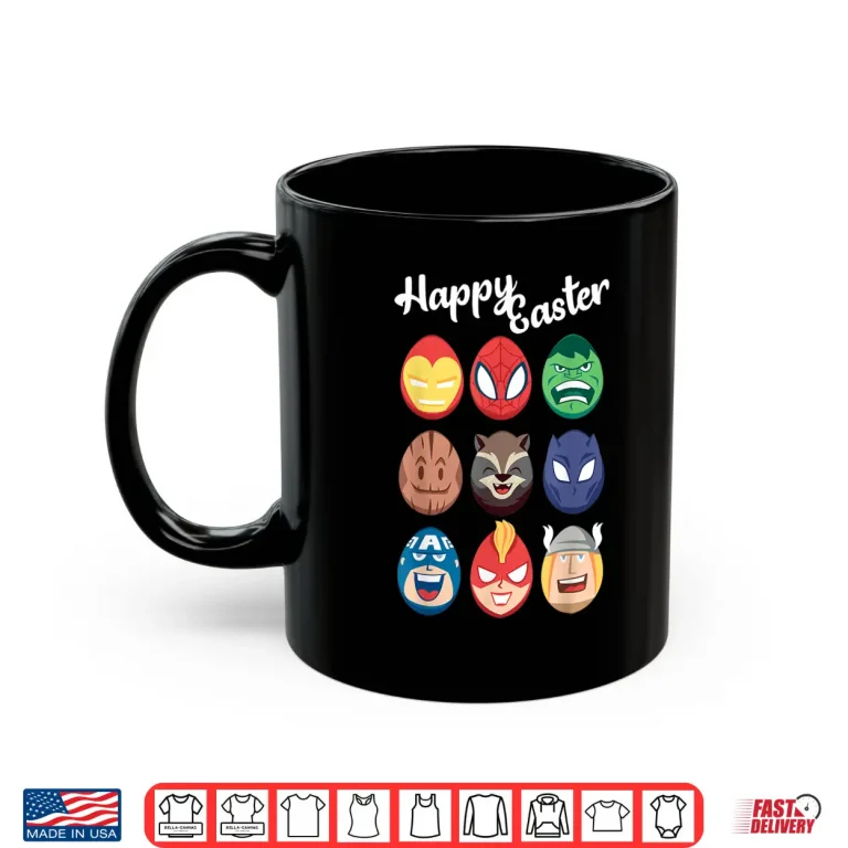 Mug Avengers Easter Eggs Marvel Easter Professional Modern Graphic Shirt