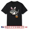 Bunny Ears Egg Basket Easter Shark Professional Modern Graphic Shirt