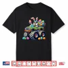 Bunny Monster Truck Eggs Easter Day Cool Rabbit Graphic Shirt