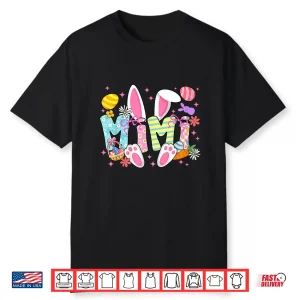 Coquette Bow Easter Mimi Bunny Ears Easter Rabbit Professional Shirt