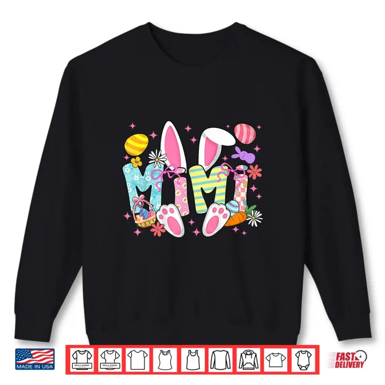Sweatshirt Coquette Bow Easter Mimi Bunny Ears Easter Rabbit Professional Shirt 1