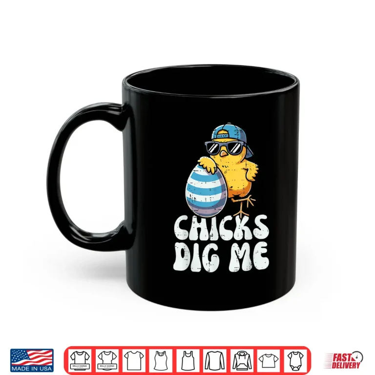 Mug Cute Egg Hunt Easter Chicks Dig Me Professional Modern Graphic Shirt