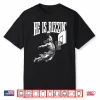 Funny Jesus Basketball He Is Rizzin Professional Humor Meme Shirt