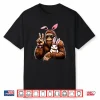 Funny Sasquatch Bigfoot Bunny Easter Day Modern Graphic Apparel Shirt