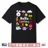 Hello Spring Hello Spring And Easter Day Bunny Professional Shirt