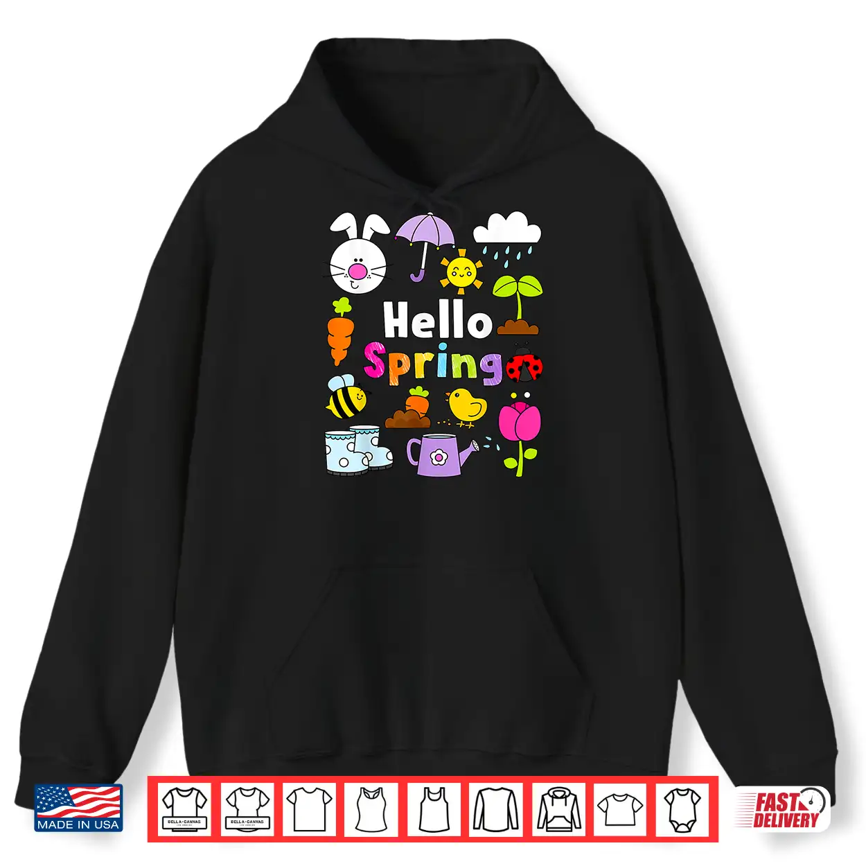 Hello Spring Hello Spring And Easter Day Bunny Professional Shirt Hello Spring Hello Spring And Easter Day Bunny Professional Shirt