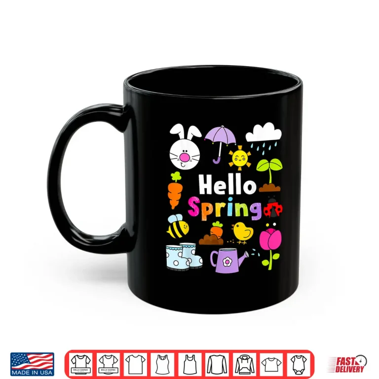 Hello Spring Hello Spring And Easter Day Bunny Professional Shirt 3 Mug Hello Spring Hello Spring And Easter Day Bunny Professional Shirt