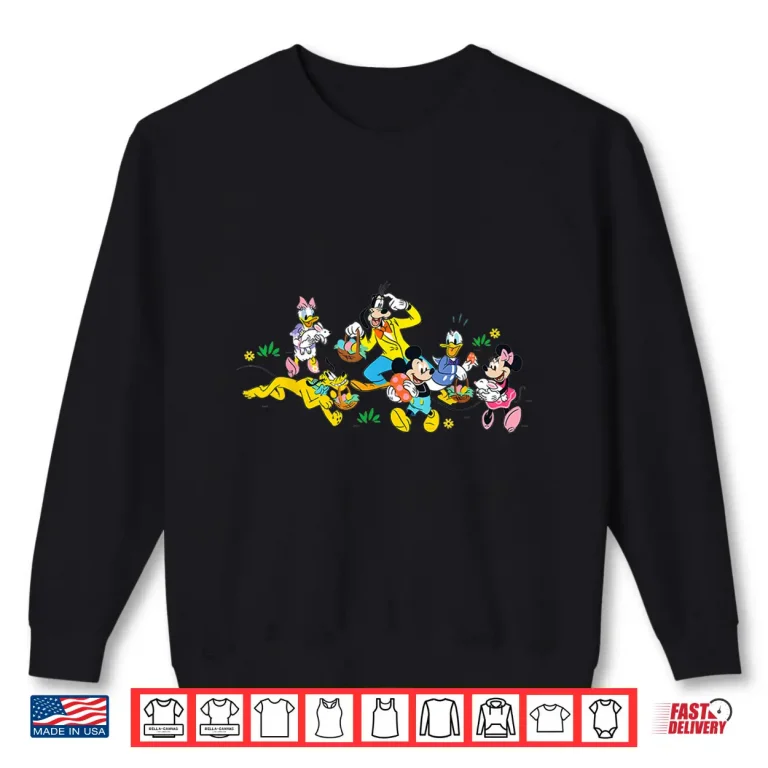Sweatshirt Mickey And Friends Disney Easter Egg Hunt Professional Graphic Shirt