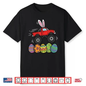 Monster Truck Easter Happy Easter Day Eggs Professional Graphic Shirt