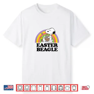 Snoopy Easter Beagle Peanuts Professional Modern Graphic Apparel Shirt