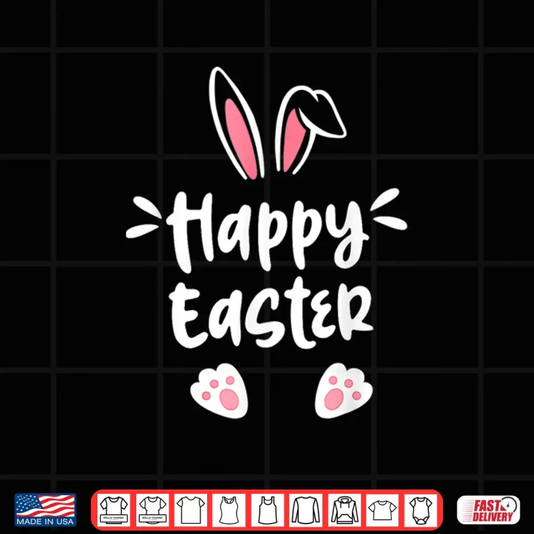 Design Spring Easter Egg Happy Easter Bunny Professional Modern Graphic Shirt