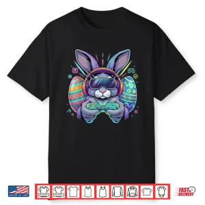 Video Game Gamer Happy Easter Bunny Egg Professional Graphic Shirt