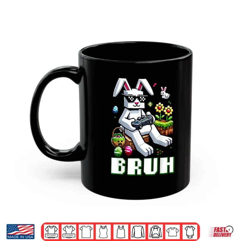 Mug Video Game Gamer Happy Easter Day Bunny Egg Professional Shirt