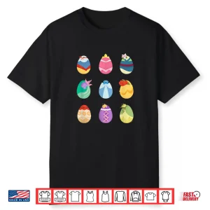 Disney Princess Easter Spring Nine Decorated Easter Eggs Shirt