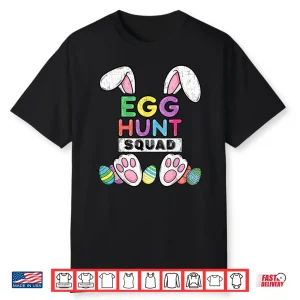 Eggs Hunt Squad Shirt Hunting Season Funny Easter Adult Kid Shirt