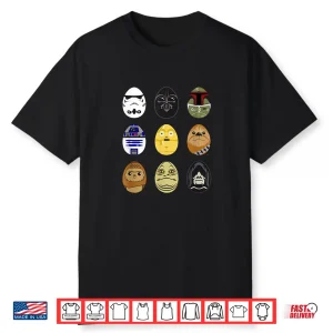 Star Wars Original Trilogy Classic Characters Easter Eggs Shirt