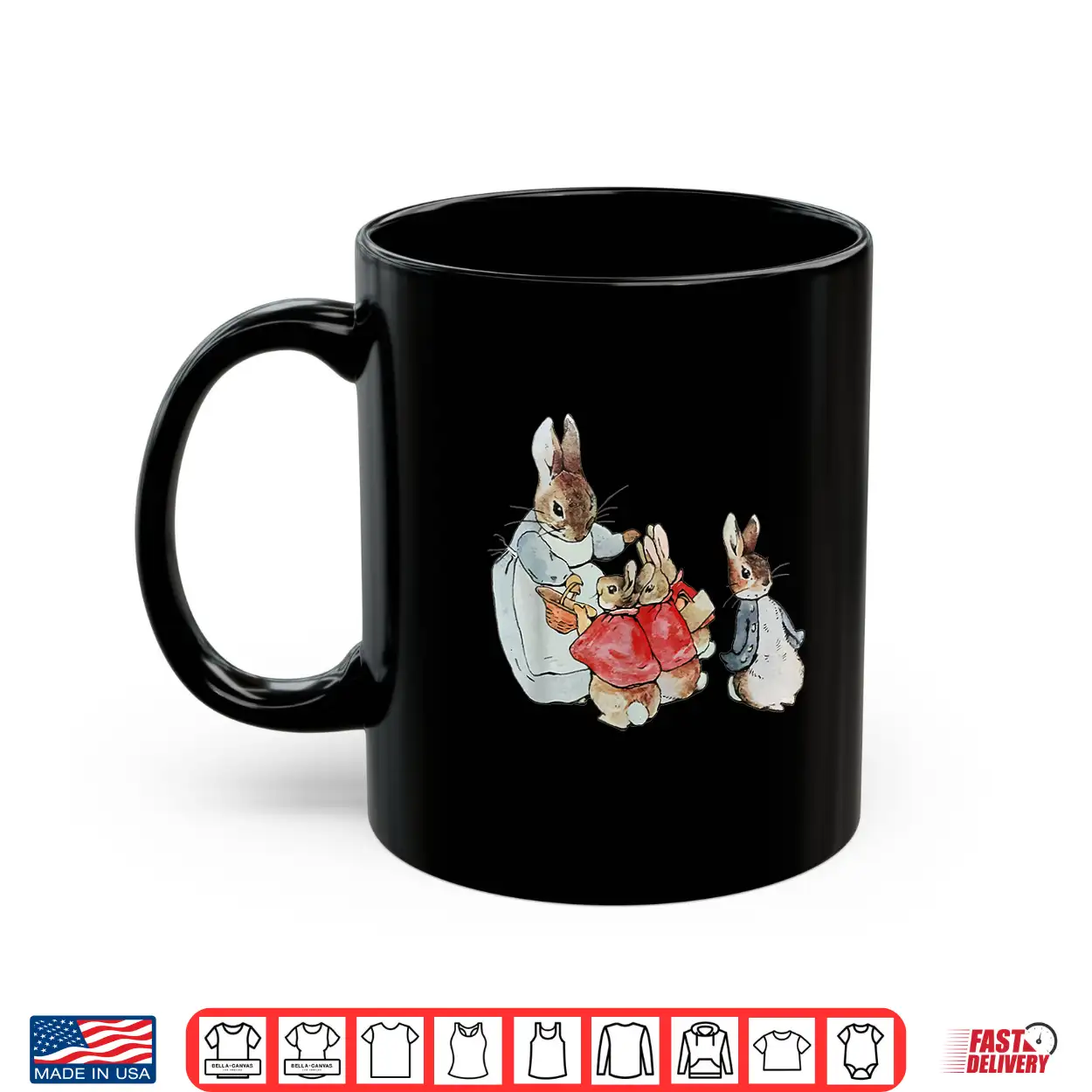 Women Retro Cottagecore Easter Bunny Vintage Easter Rabbit Shirt