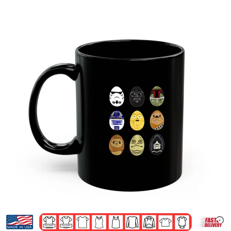 Mug Star Wars Original Trilogy Classic Characters Easter Eggs Shirt