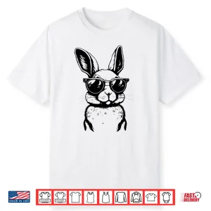 Bunny Face With Sunglasses Easter Day Professional Modern Shirt